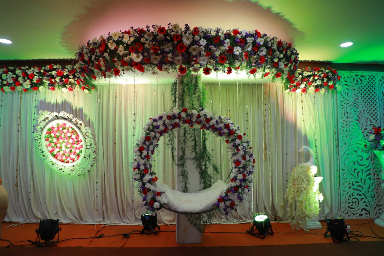 cradle ceremony decorations in Hyderabad